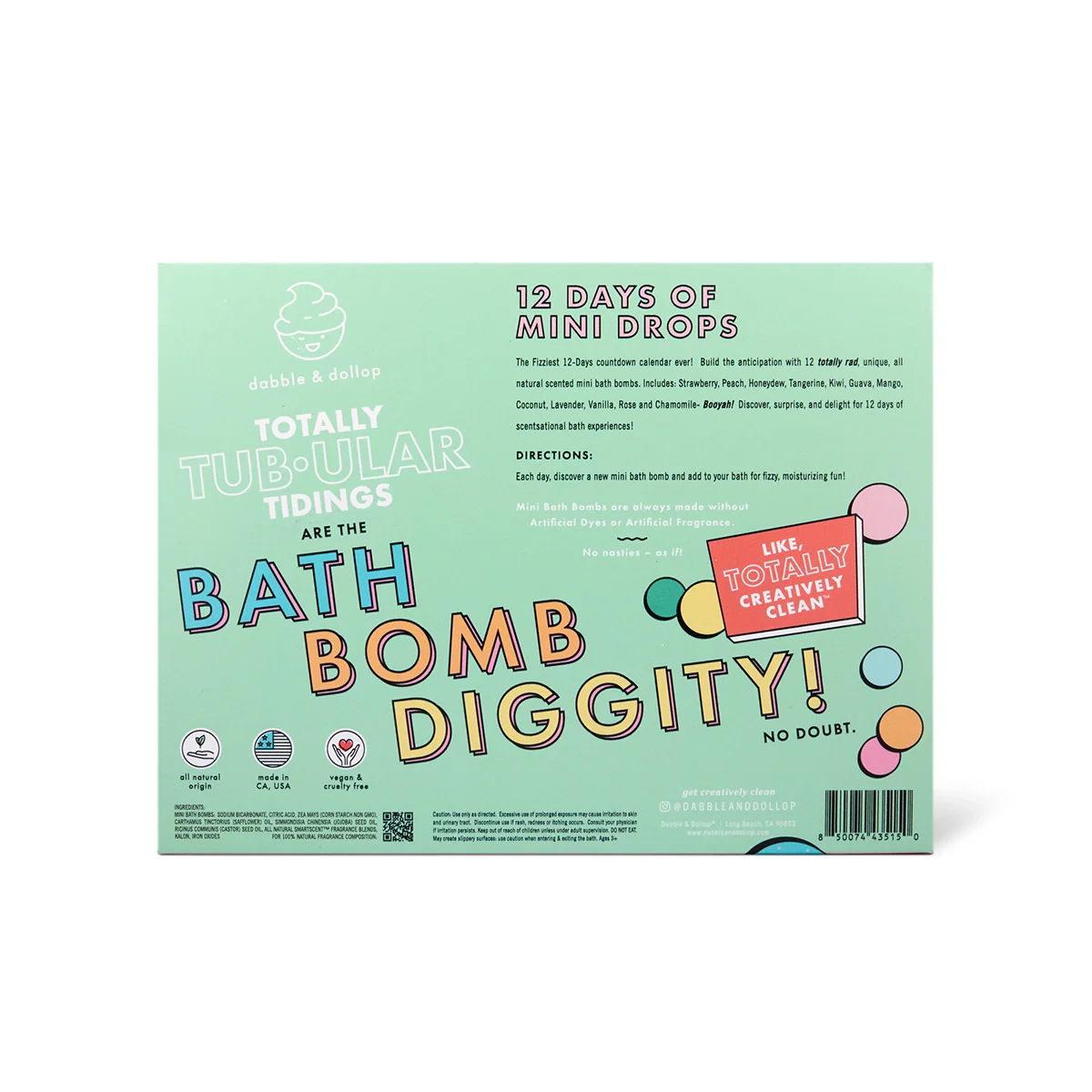12 Days of Mini DropsĀ® Bath Bomb Countdown Calendar - Image 2