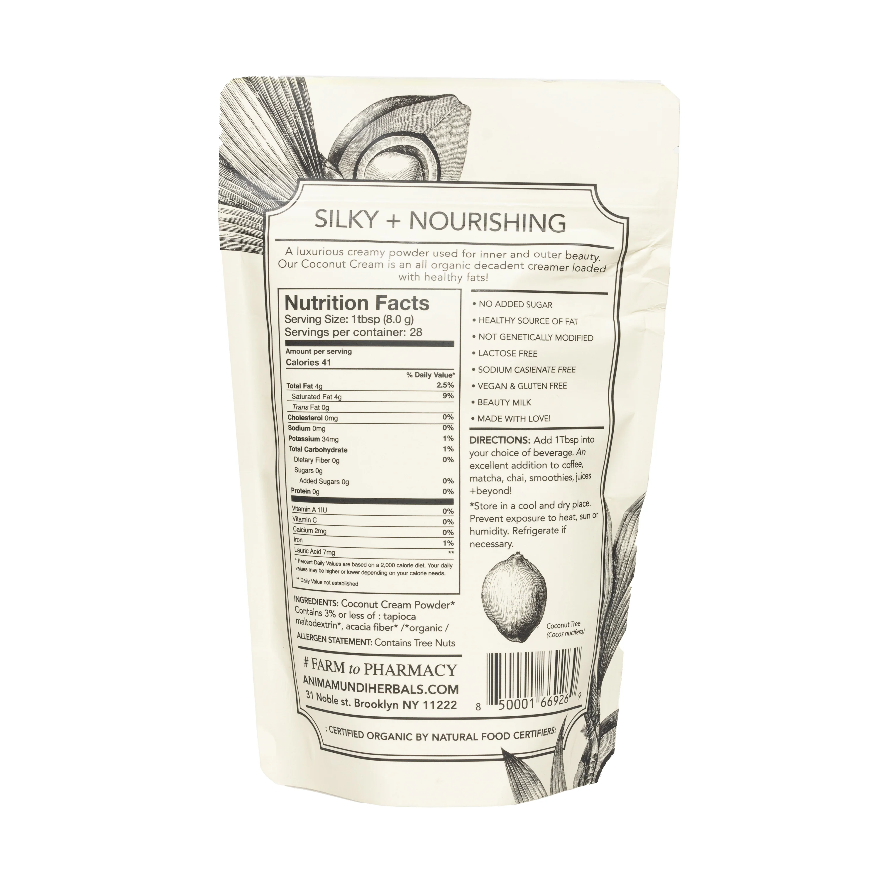 COCONUT CREAM | 100% Organic Powder - Image 2