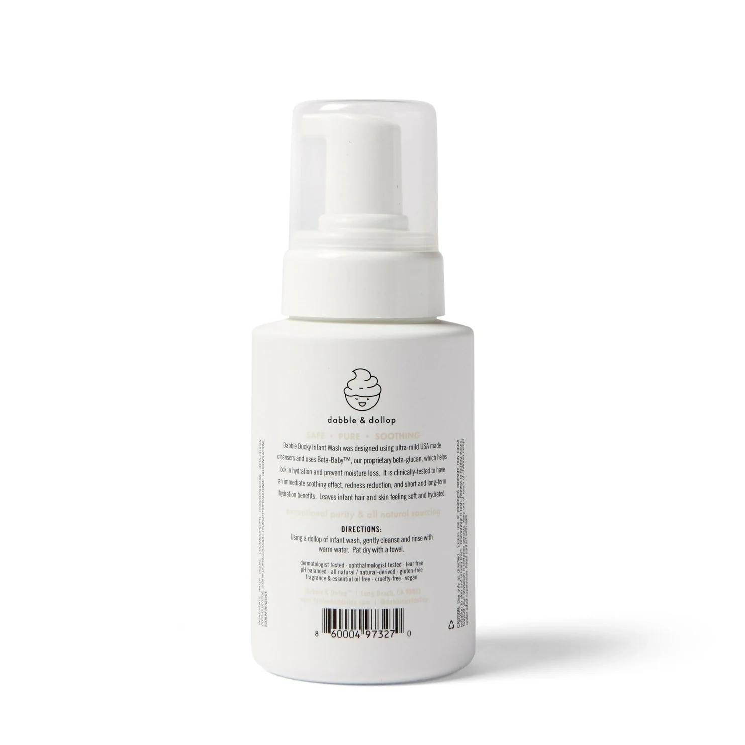 Fragrance Free Infant Wash (EWG Certified) - Image 2