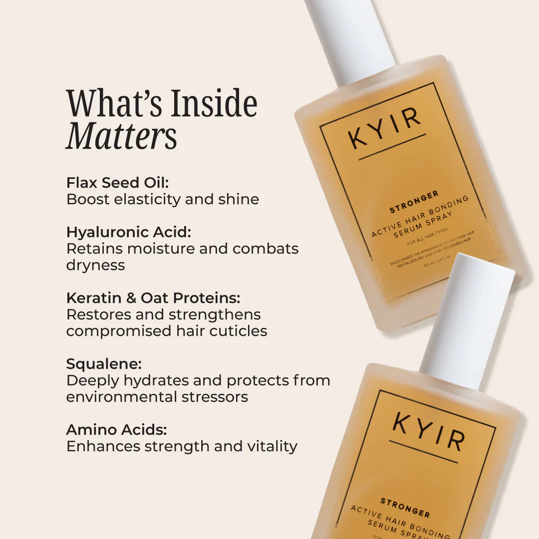 Kyir STRONGER Active Hair Bonding Serum Spray - Image 3