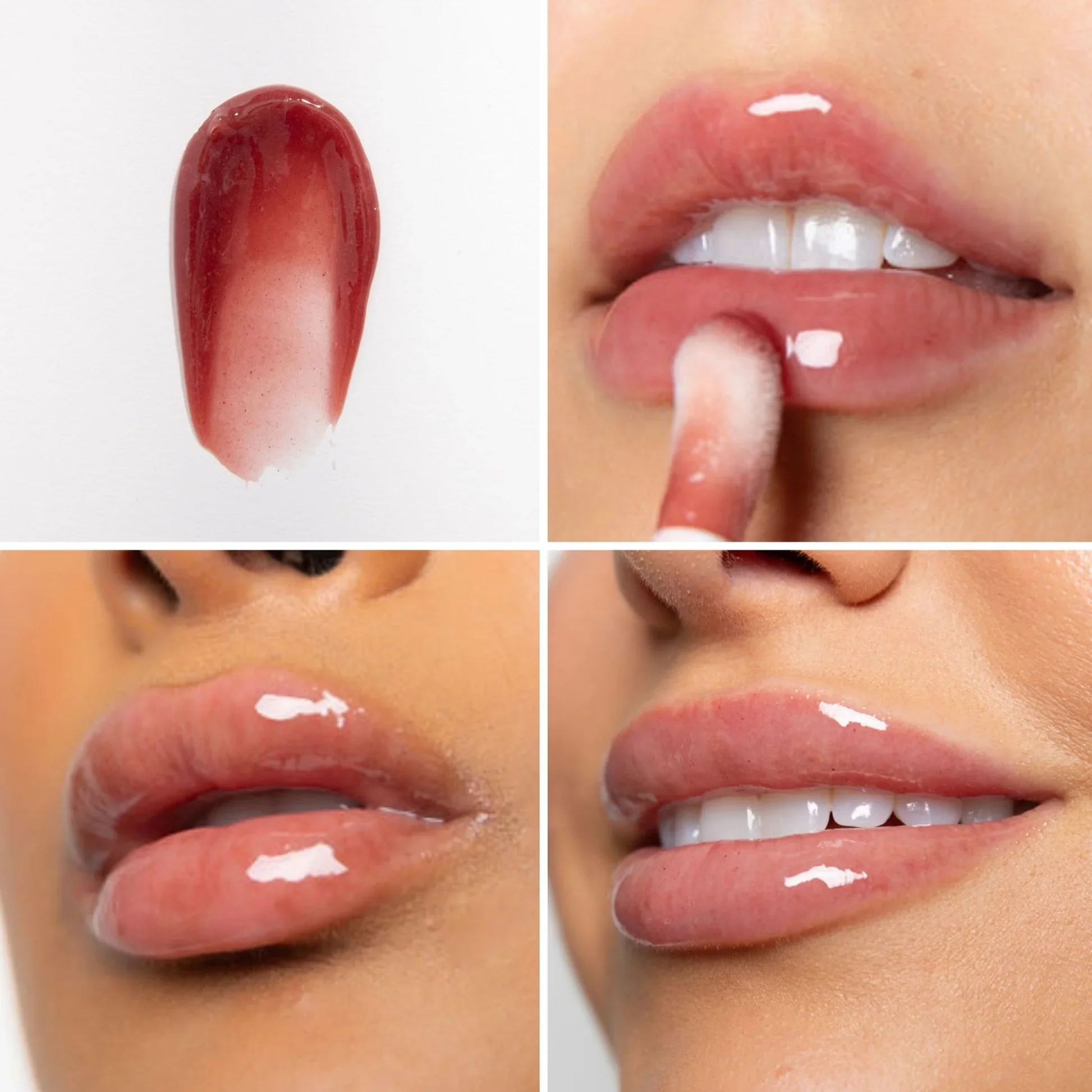 Lanolin Lip Elixir - Hibiscus - Sheer, Neutral Pink - Image 3
