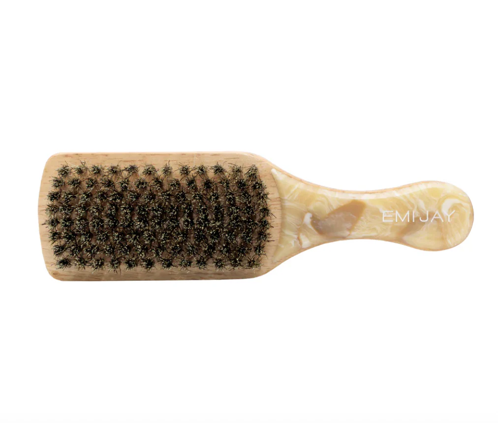 Mini Boar Bristle Brush In Chantilly - Image 2