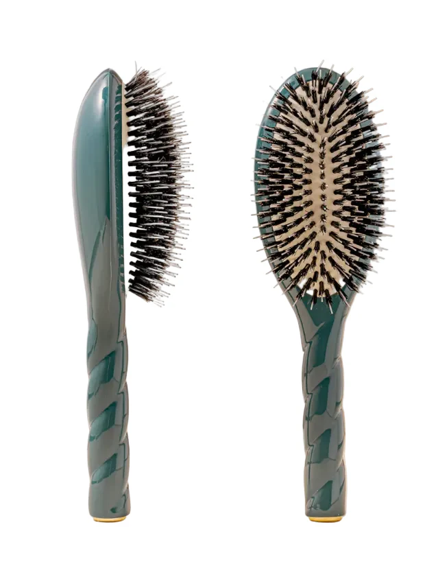 N.02 Large The Care & Detangling Hairbrush INK BLUE