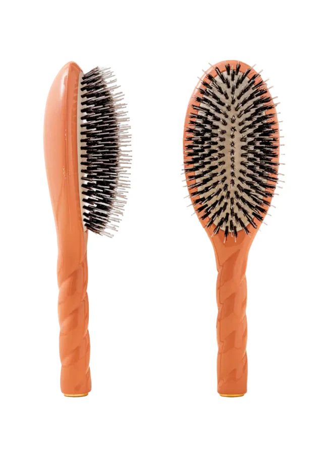 N.02 Large The Care & Detangling Hairbrush ORANGE CORAL
