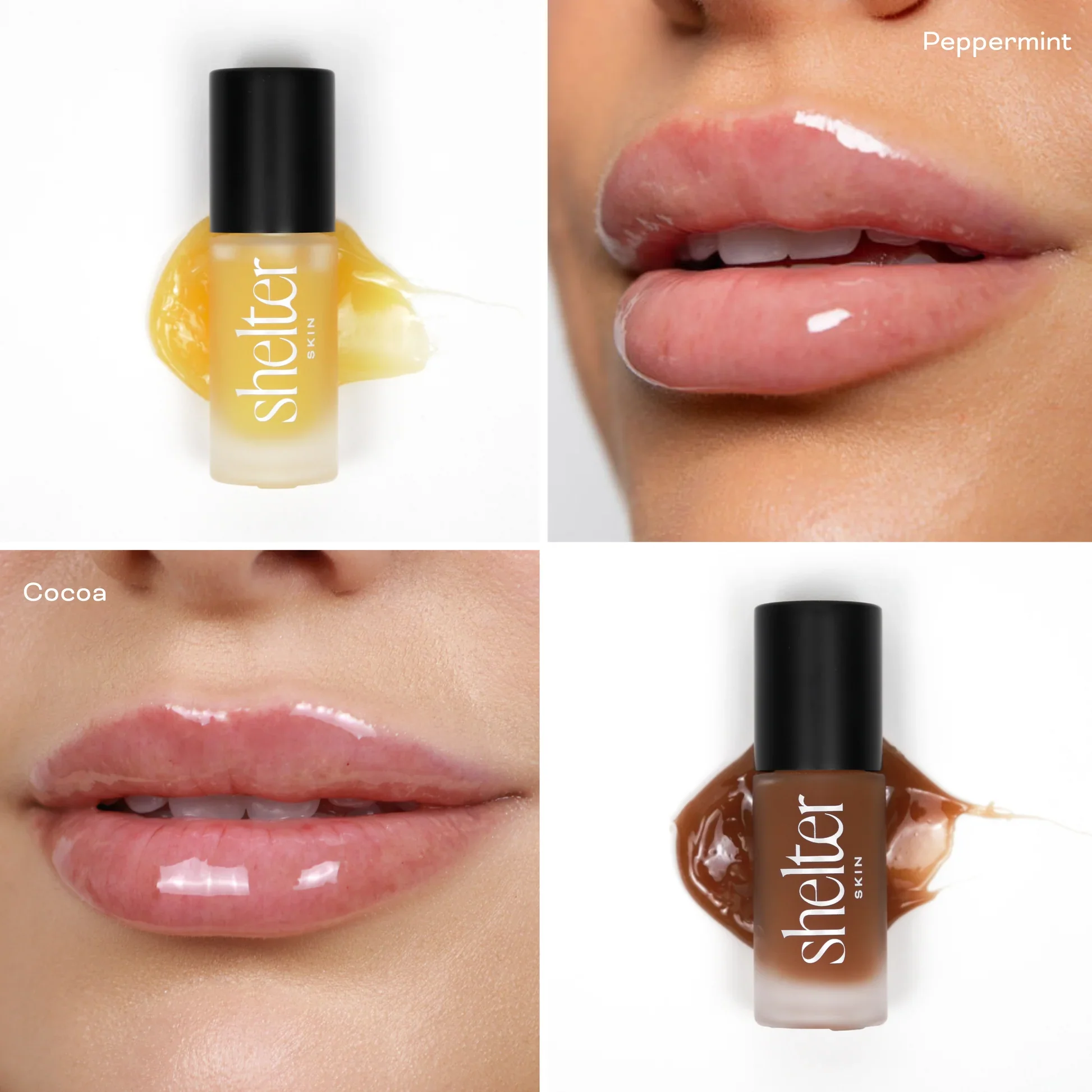 Peppermint & Hot Cocoa Lip Elixir Duo - Image 2