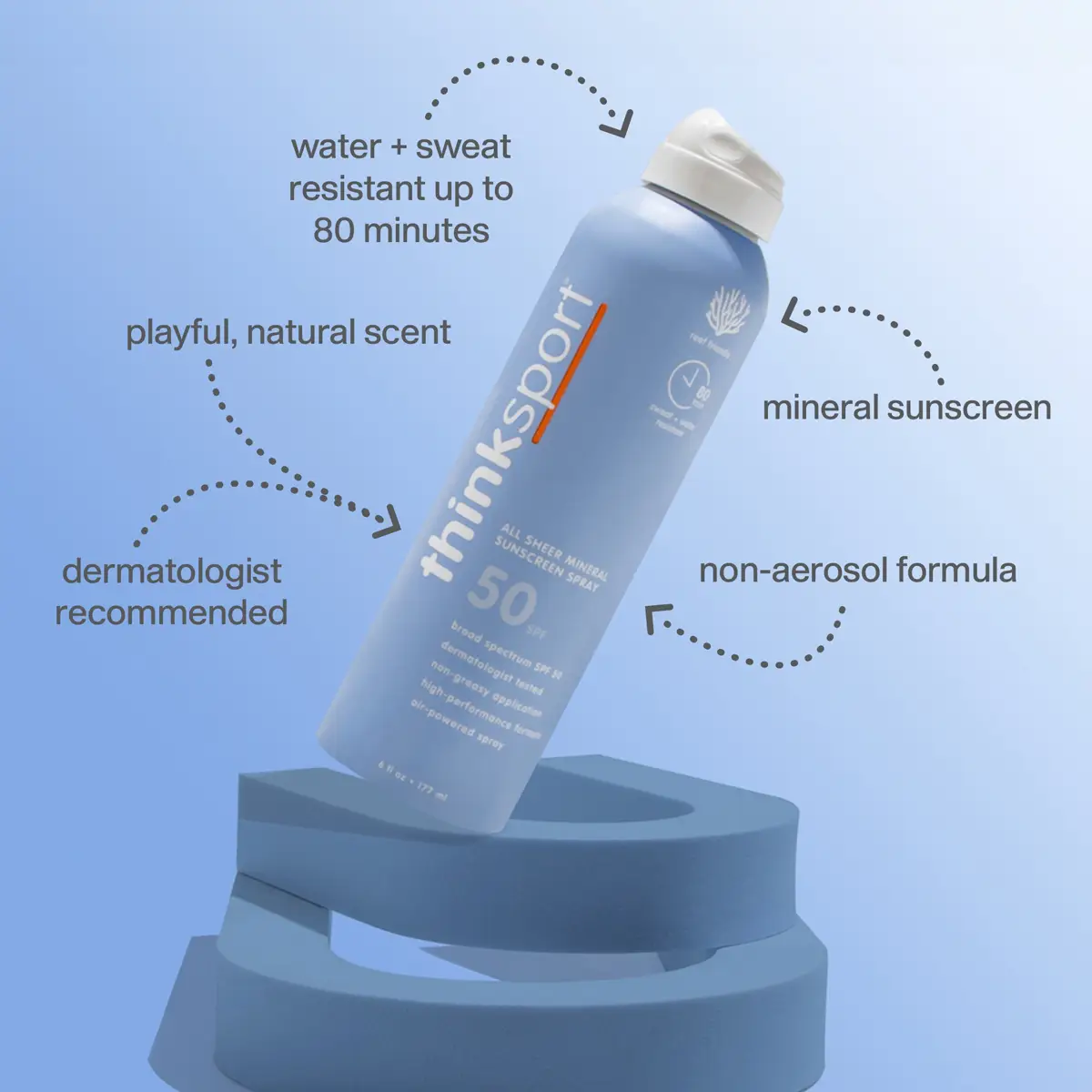 Sport Spf 50 All Sheer Mineral Sunscreen Spray - Image 3