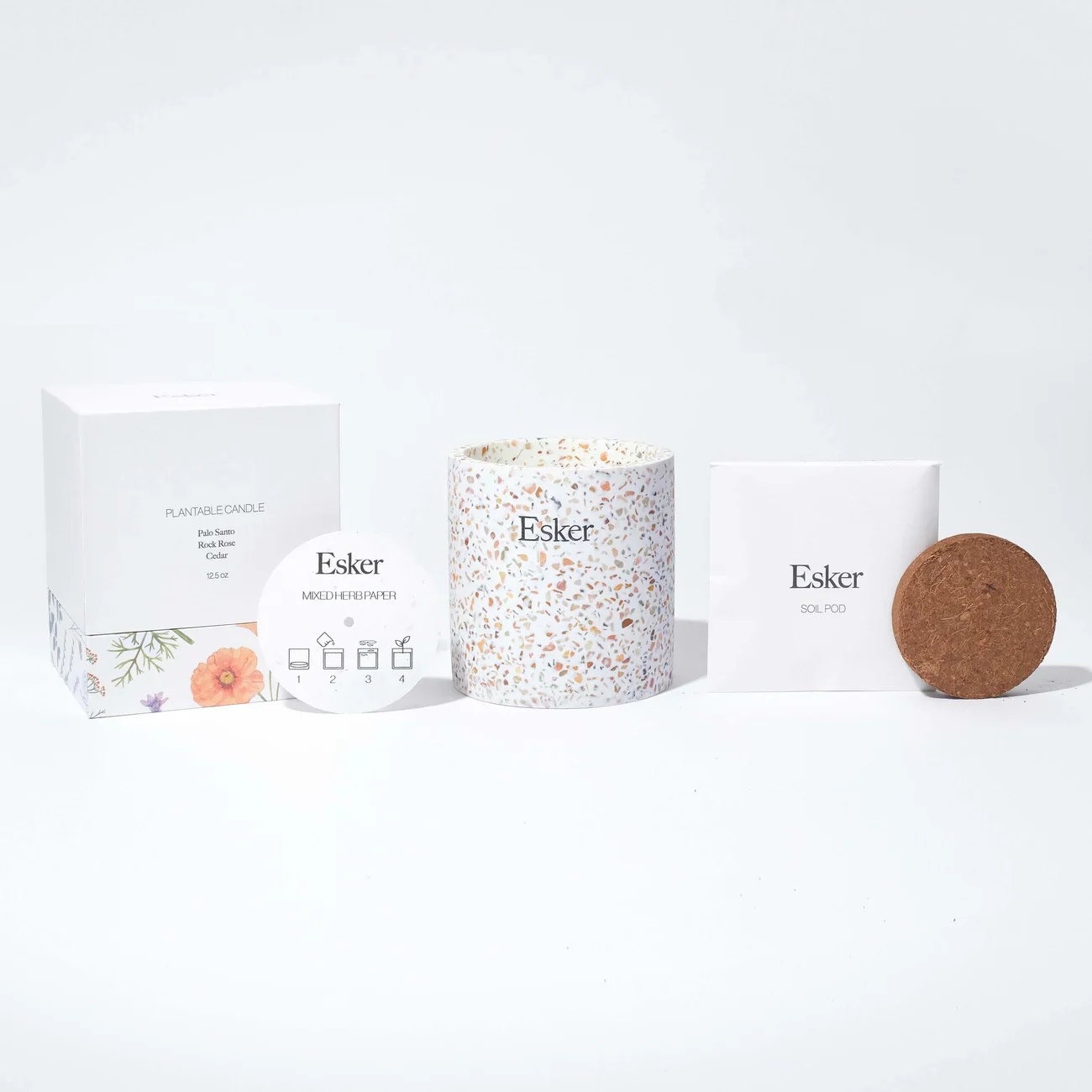 Terrazzo Plantable Candle - Image 4