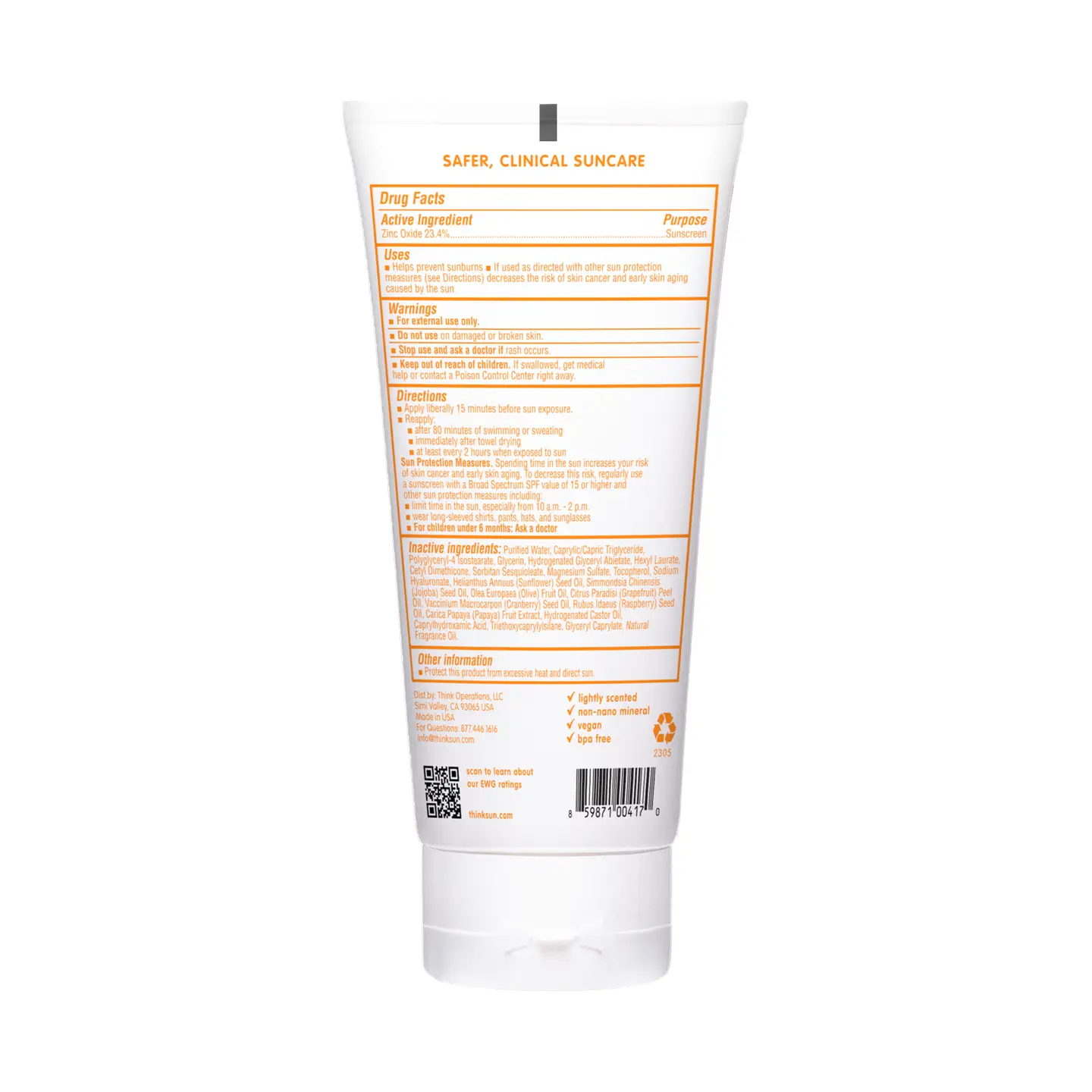 Baby Spf 50 Sunscreen (6oz) - Image 2