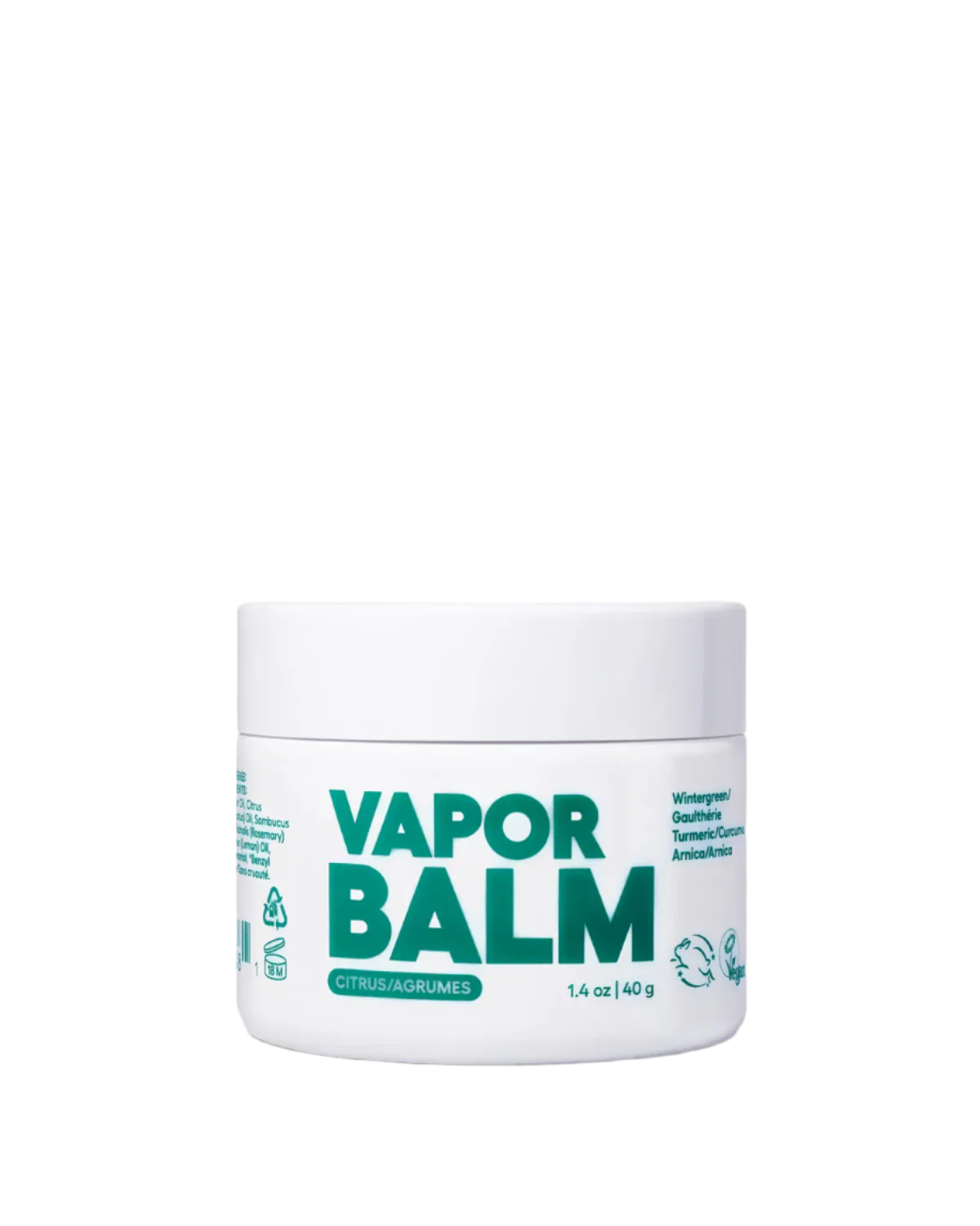 Vapor All Balm Glass Jar