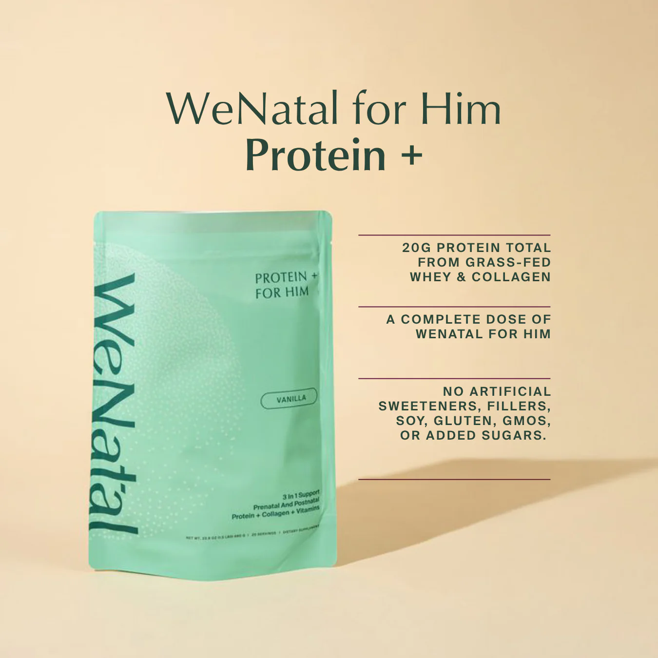 WeNatal Protein + For Him - Image 3