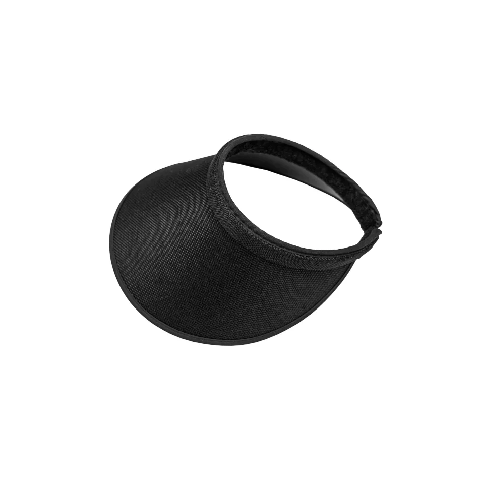 Wide Brim Visor - Black - Image 3